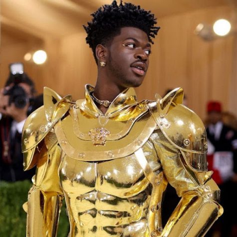 Lil Nas X’s outfit at the Met Gala. The Met Gala is a fundraising gala for the benefit of Metropolitan Museum of Art’s Costume Institute in New York City.