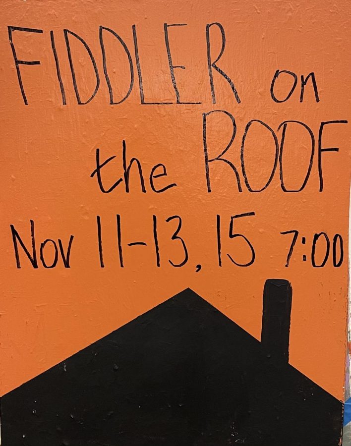 Go watch Fiddler on the Roof this Nov. 11-13 & 15 at 7pm!