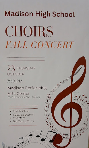 Fall Choir Concert