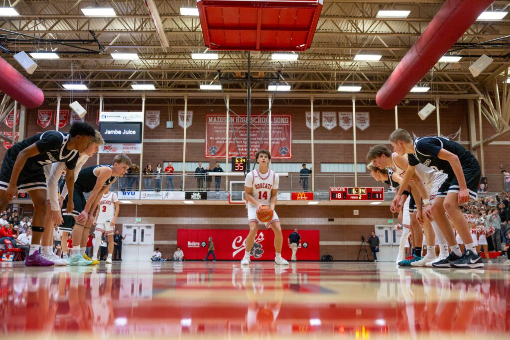 Madison Boys Basketball loses to Highland